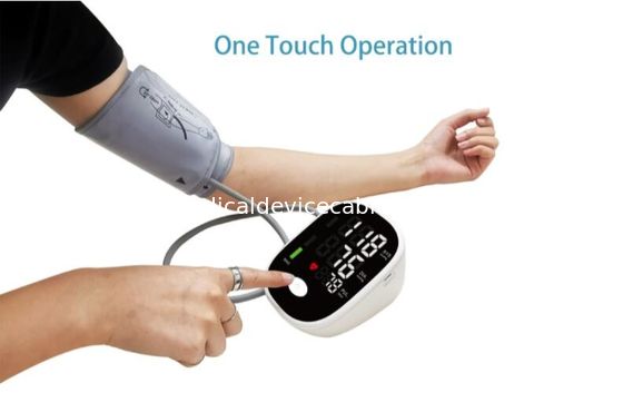 0.01W Oscillographic Digital Blood Pressure Cuff Monitor DC6V For Heart Beat Rate