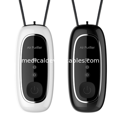 Mini Portable Wearable battery powered Air Purifier Necklace ionizer Negative Virus