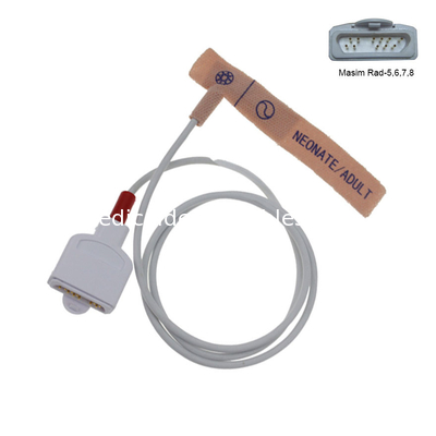 Adult Medaplast Disposable Spo2 Sensor 3ft Pvc For Datex Patient Monitor