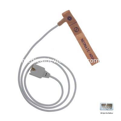 Adult Medaplast Disposable Spo2 Sensor 3ft Pvc For Datex Patient Monitor