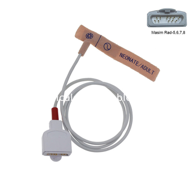 Adult Medaplast Disposable Spo2 Sensor 3ft Pvc For Datex Patient Monitor