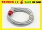 Reusable BD Adapter Patient Monitor Cables For Blood Pressure Measurement Equipment