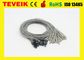High Quality EEG Cable EEG electrode with Silver plated copper 1 m