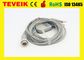 Kenz EKG Cable for ECG 108/110/1203,1205 10 leadwires IEC /AHA DB15 pin