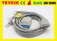 Nihon Kohden 12 Lead EKG Cables for ECG-9130P ECG-9620P Cardiofax Q ECG-9110K