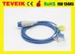 Mindray SPO2 Extension Cable Compatible with LNCS sensor T5 T8 Round 7 pin to DB 9pin