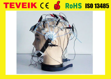 Factory Price of Neurofeedback Separating 20 Leads Medical EEG Hat with Silver Plated Copper Electrode