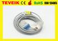 Teveik Manufacturer Reusable Medical Mindray 5 leads Round 12pin ECG Cable for Patient Monitor