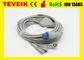 One Piece Datex Cardiocap 5 leads Round 10pin ECG Cable For Patient Monitor