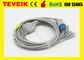 Datex Cardiocap Round 10pin 5 leadwires ECG Cable For Patient Monitor