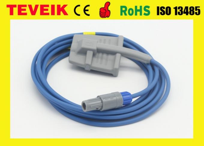 Nellcor Adult Finger Clip SpO2 Sensor 10ft DB 9pin Reusable SpO2 Sensor 3 Meter 1001A13A